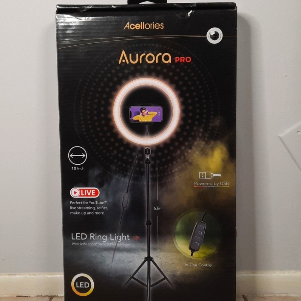 LED Ring Light with Tripod